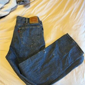 Levi's Men's Straight Jeans in Classic Blue